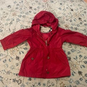 Burberry baby girl jacket 18 months